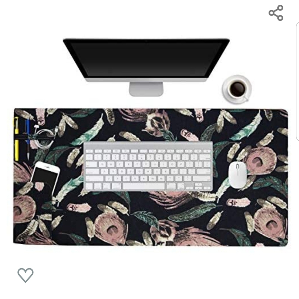 Desk pad protector